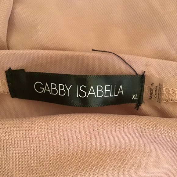 Gabby Isabella Turtleneck with Rouched Sleeves  Size XL - Picture 9 of 14